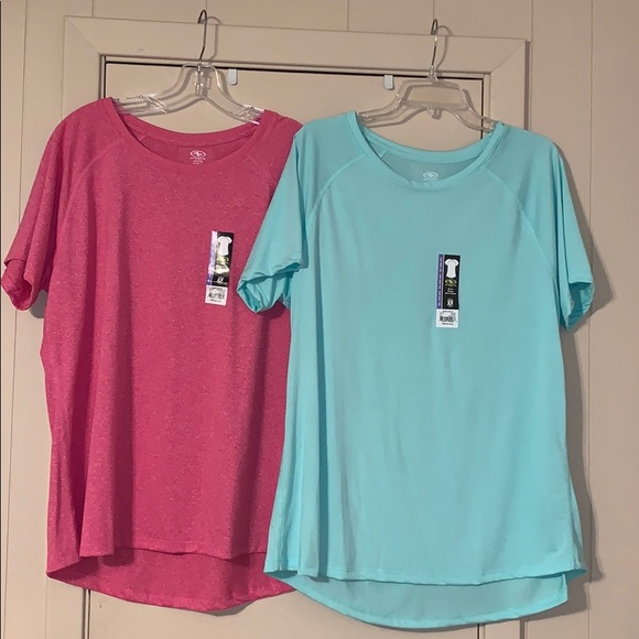 ❌SOLD❌Bundle of 2 XXL Semi-fitted Short Slv Tees - Picture 2 of 8